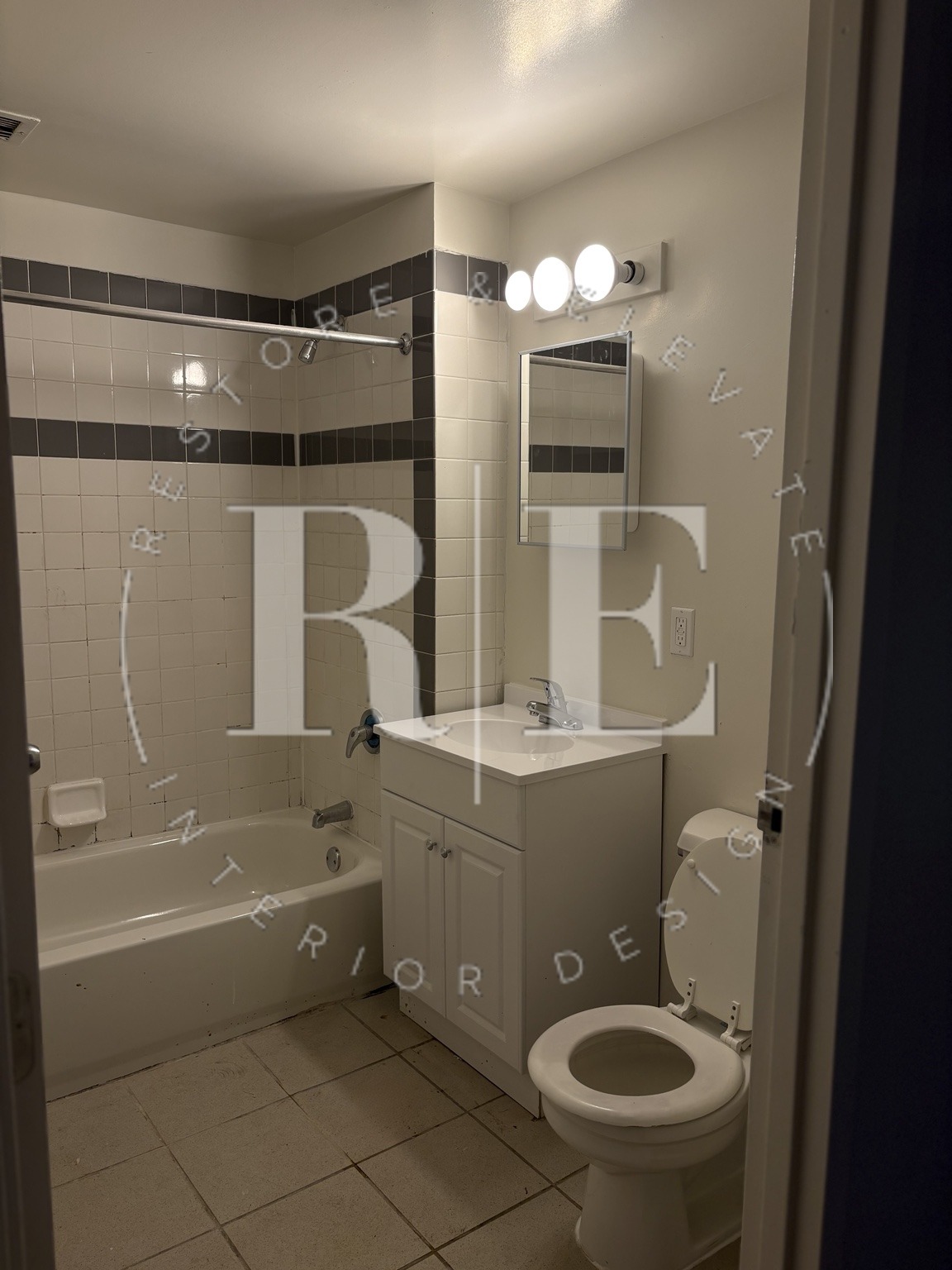 Completed bathroom